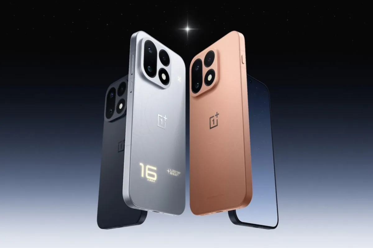 ألوان OnePlus 16 في صورة ون بلس الترويجية — المصدر: GSMArena